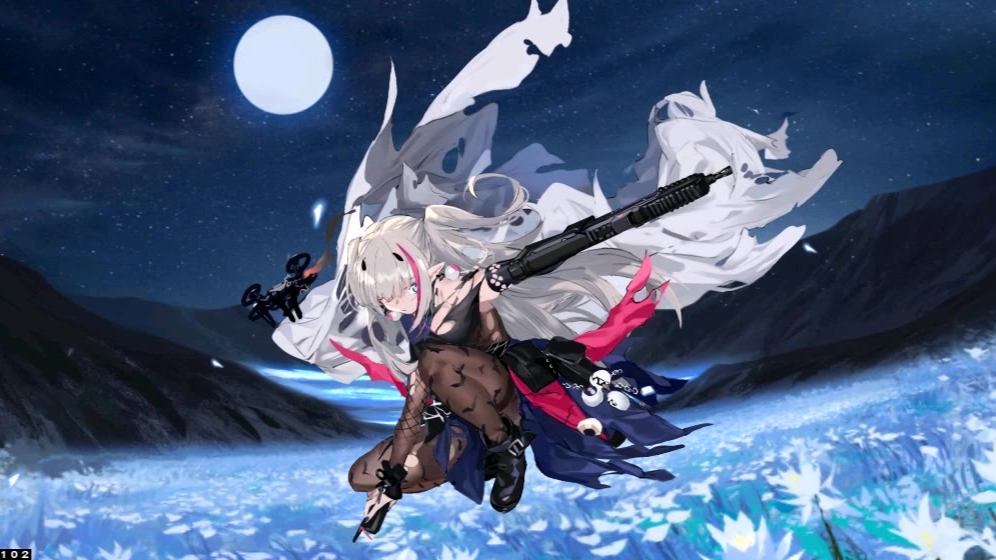 少女前线MDR—幽灵陷阱皮肤动态效果展示